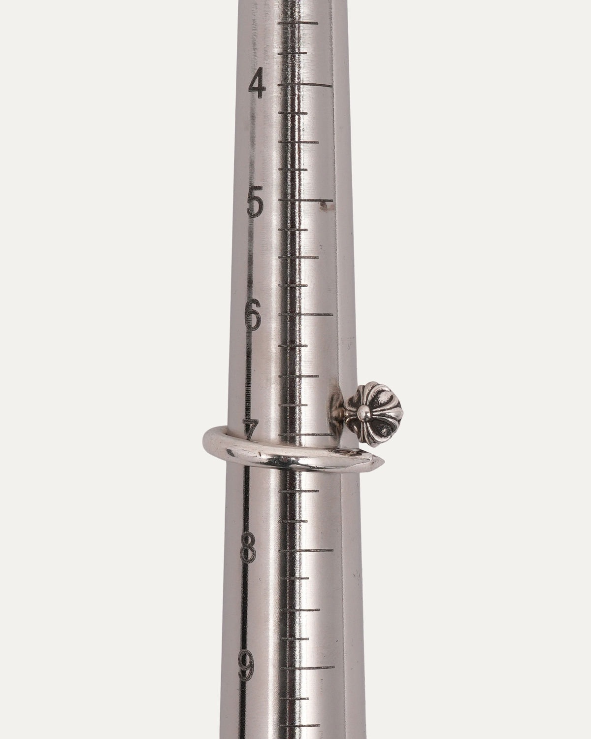 Cross Ball Nail Ring