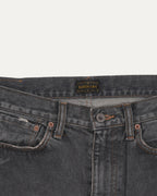 Bone Embroidered Jean Shorts