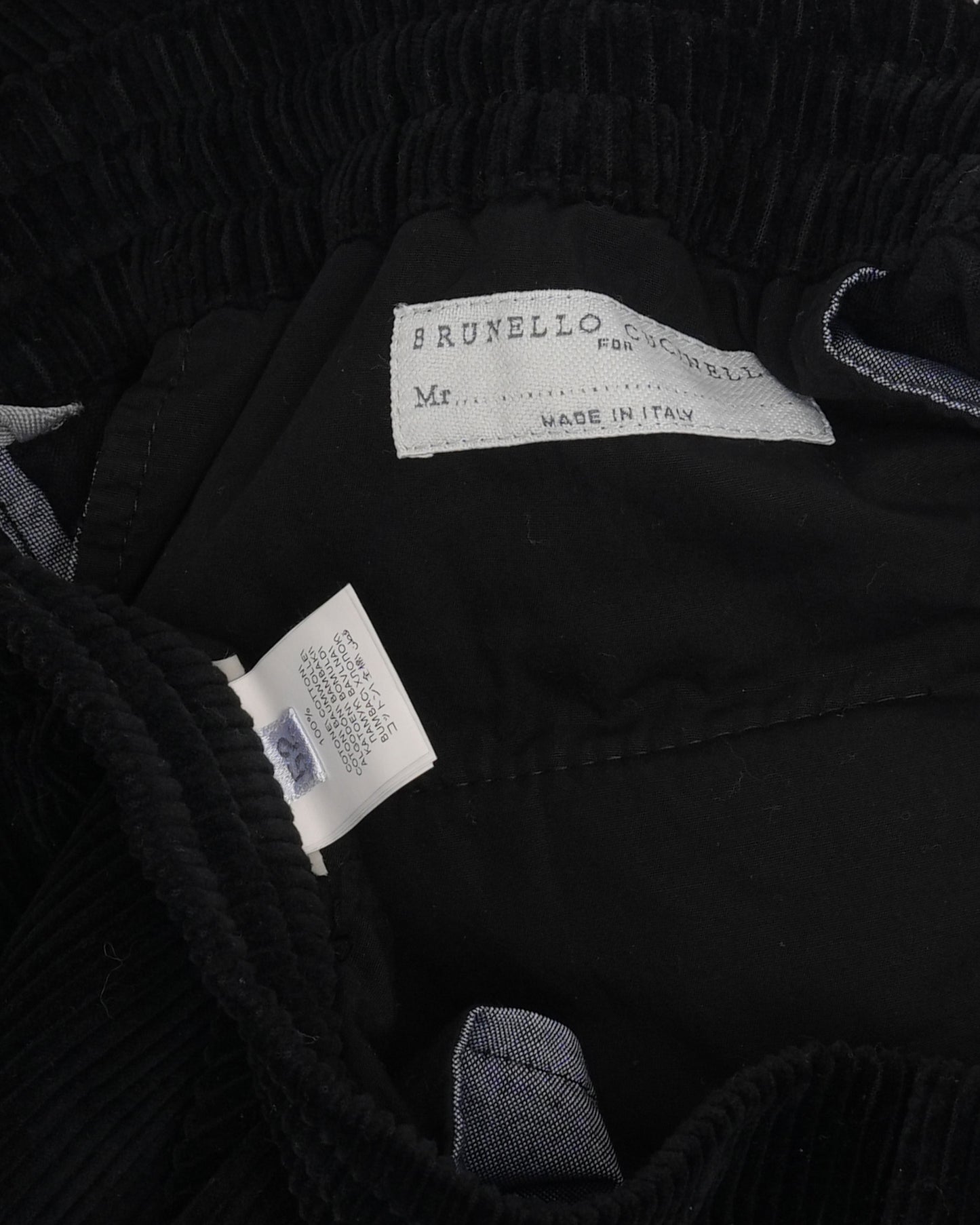 Corduroy Drawstring Pants