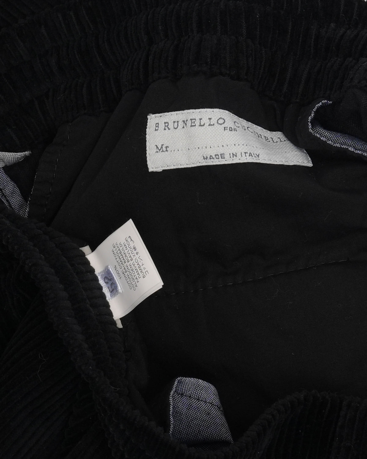 Corduroy Drawstring Pants