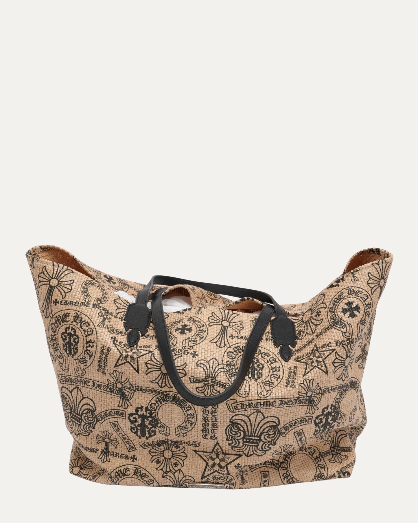 Large Miami Straw Beach Bag