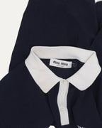 Contrast Collar Polo Shirt