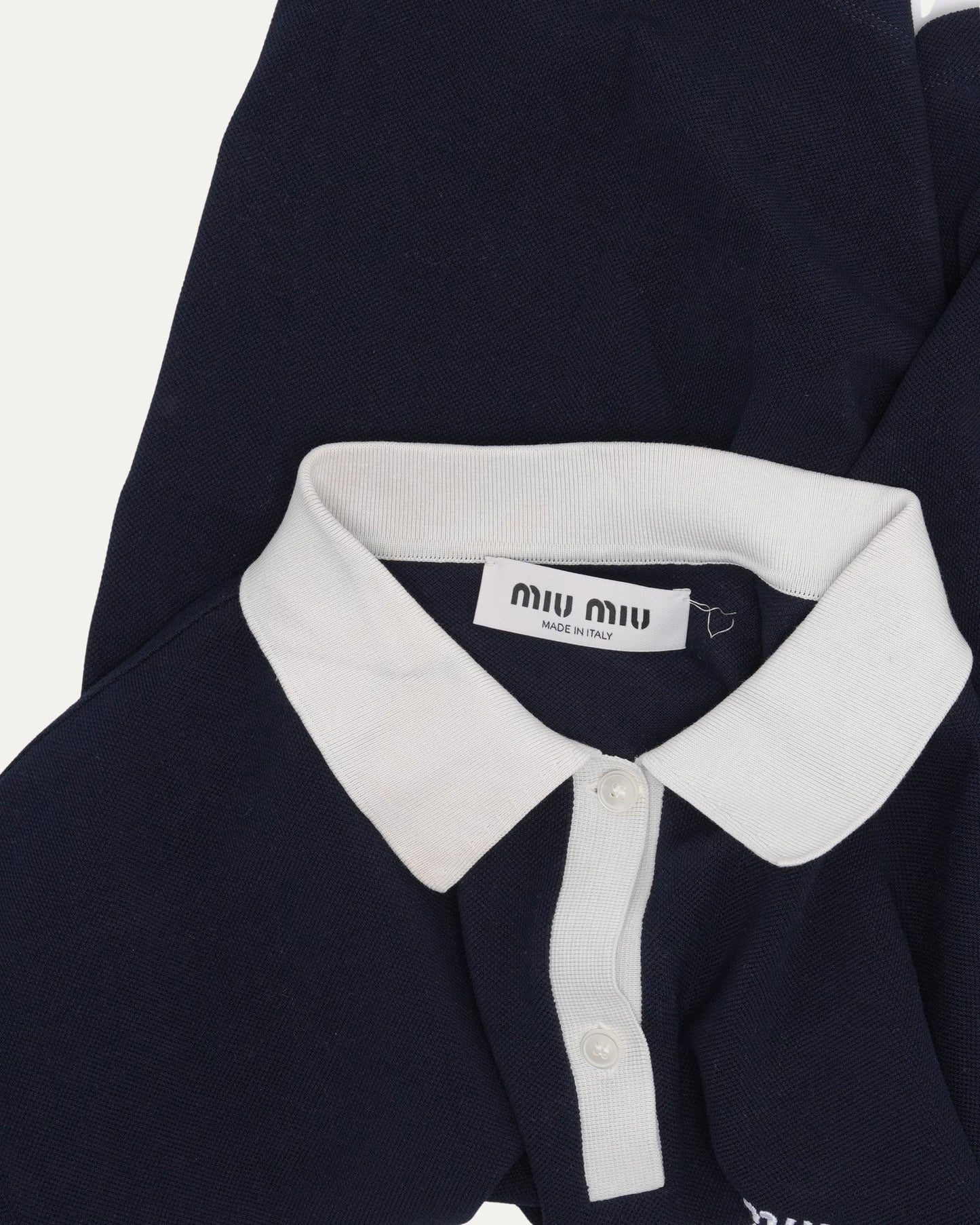 Contrast Collar Polo Shirt