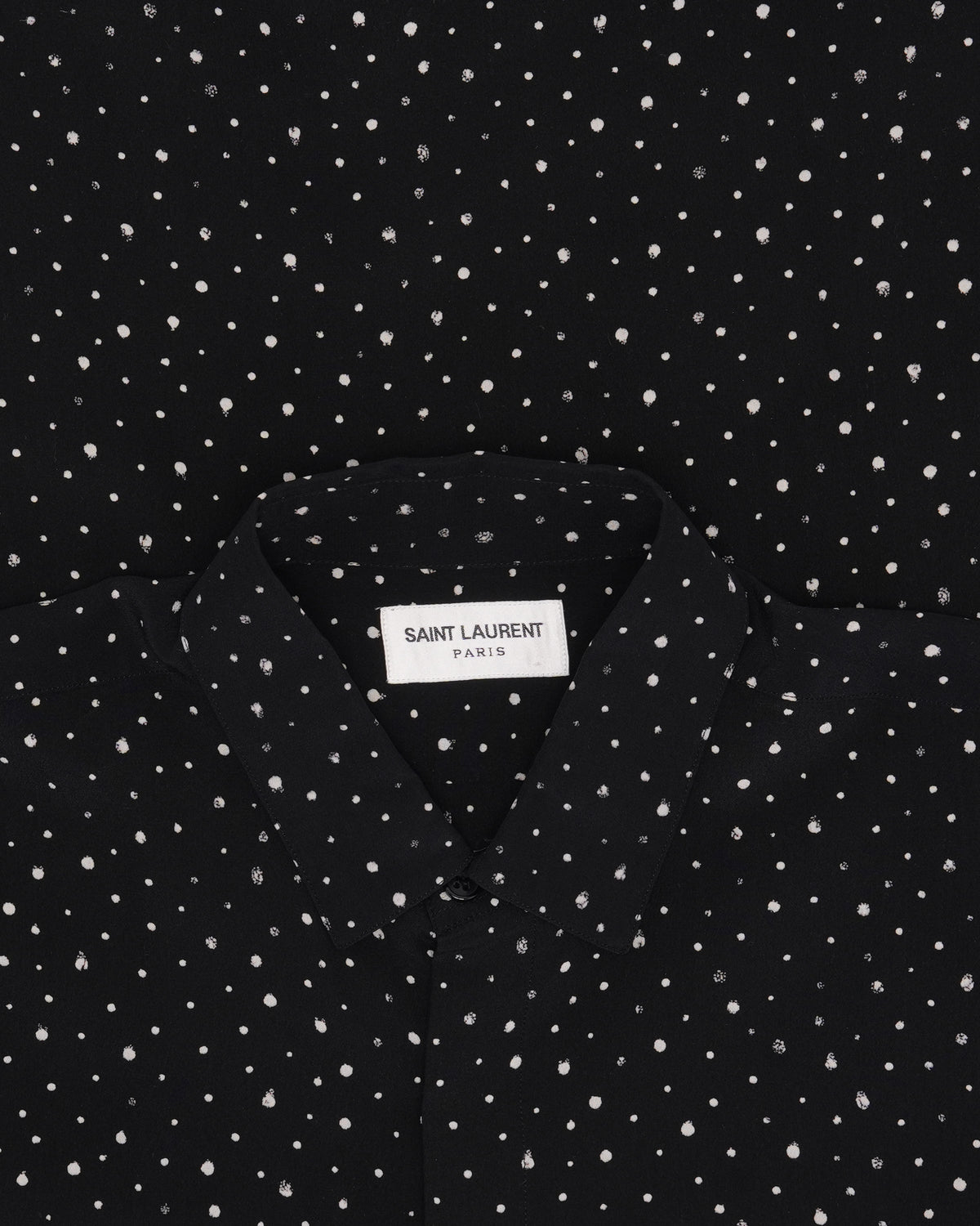 Dot Pattern Silk Shirt