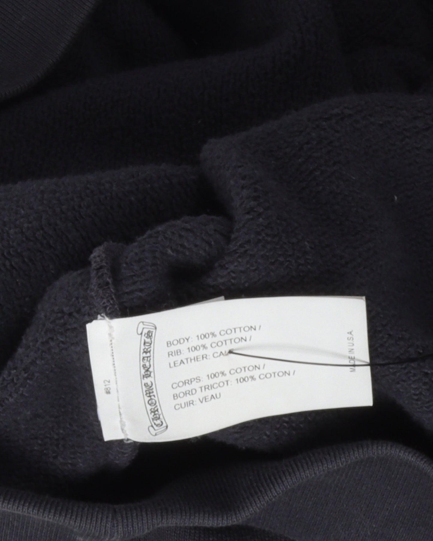 Paper Jam Cemetery Cross Patch Sweatshirt