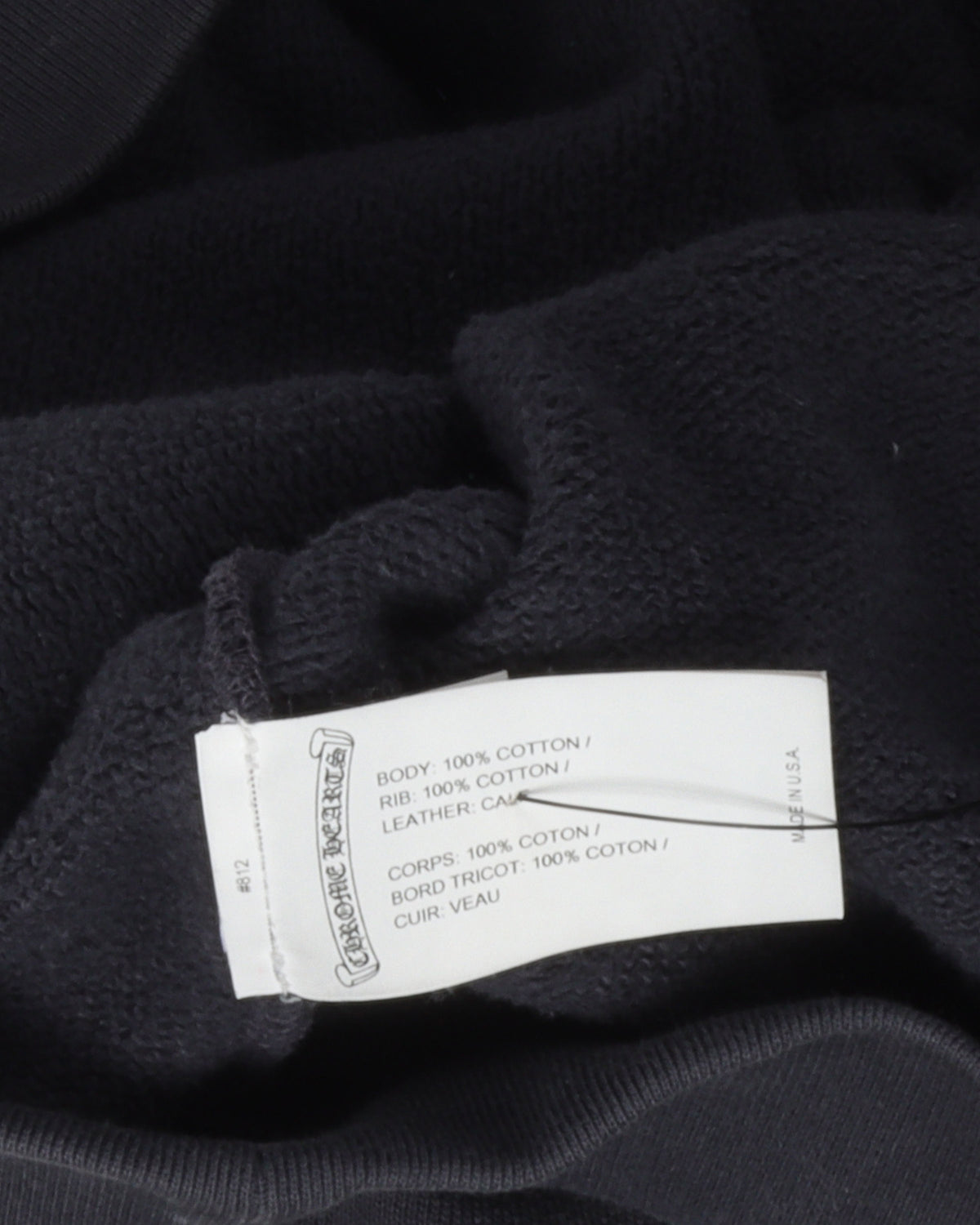 Paper Jam Cemetery Cross Patch Sweatshirt
