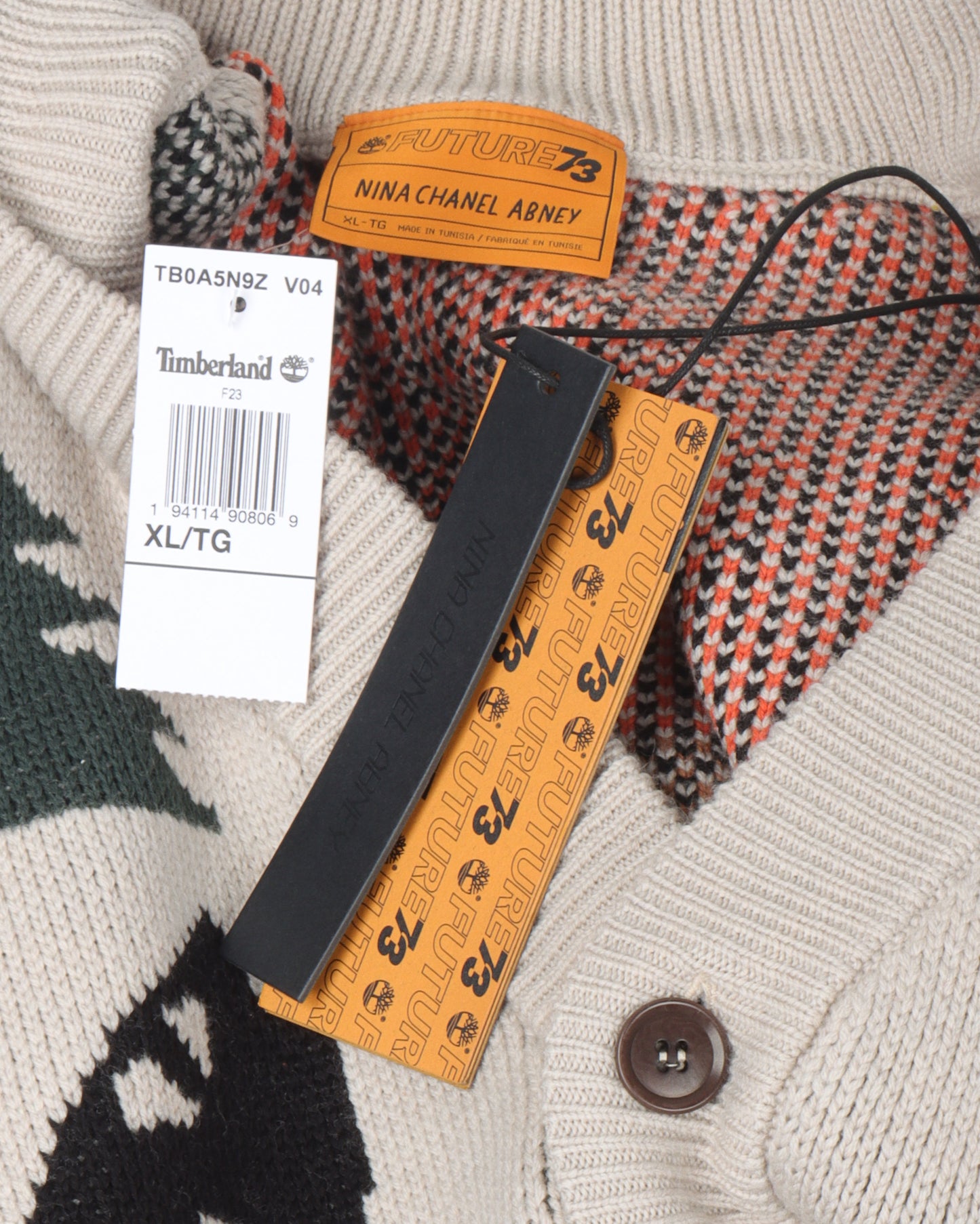 Nina Chanel Abney Intarsia Cardigan