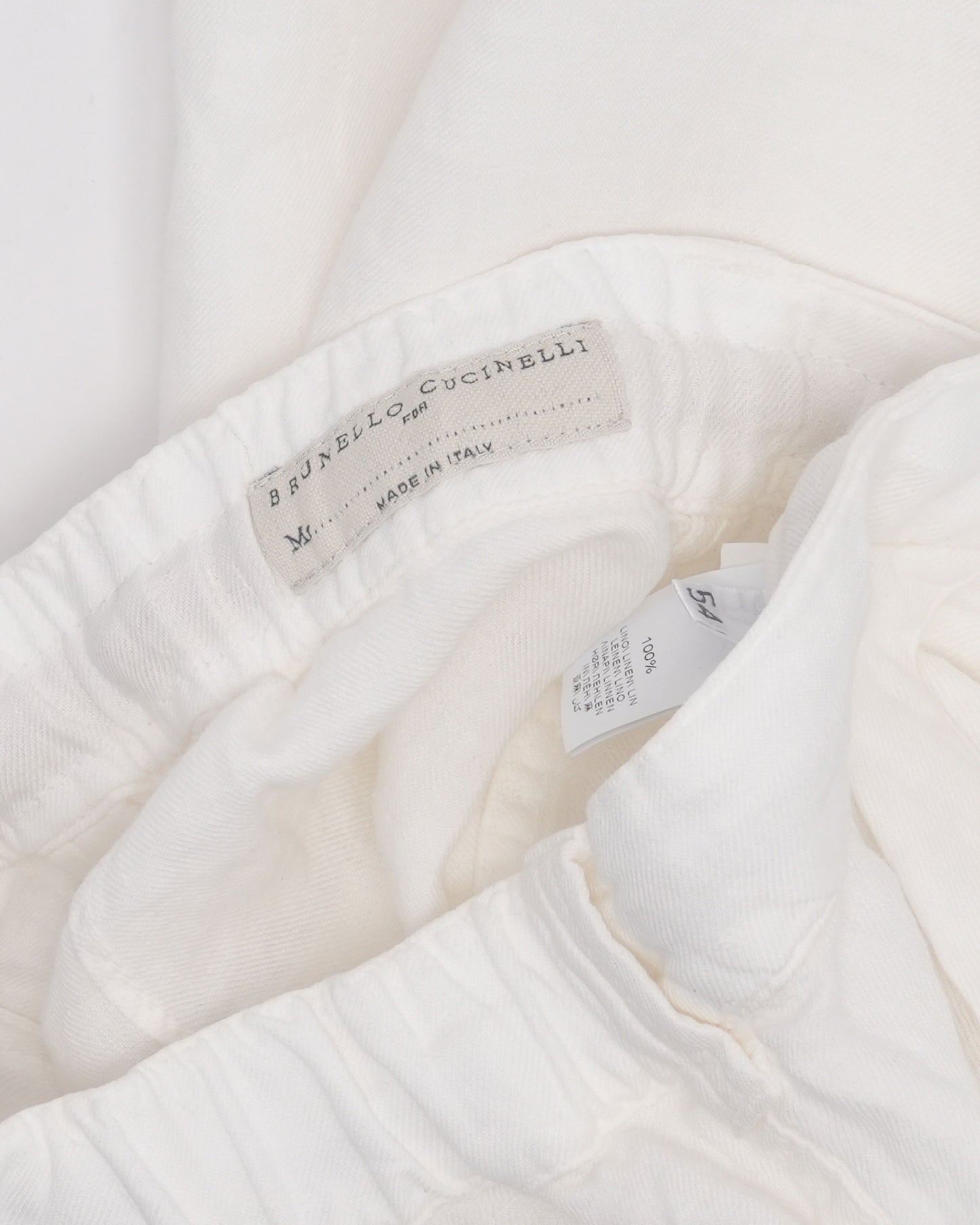 Linen Fatigue Pocket Drawstring Pants