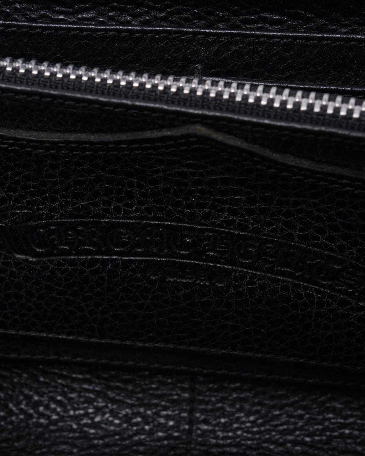 Multicolor Cross Patch Zip Wallet