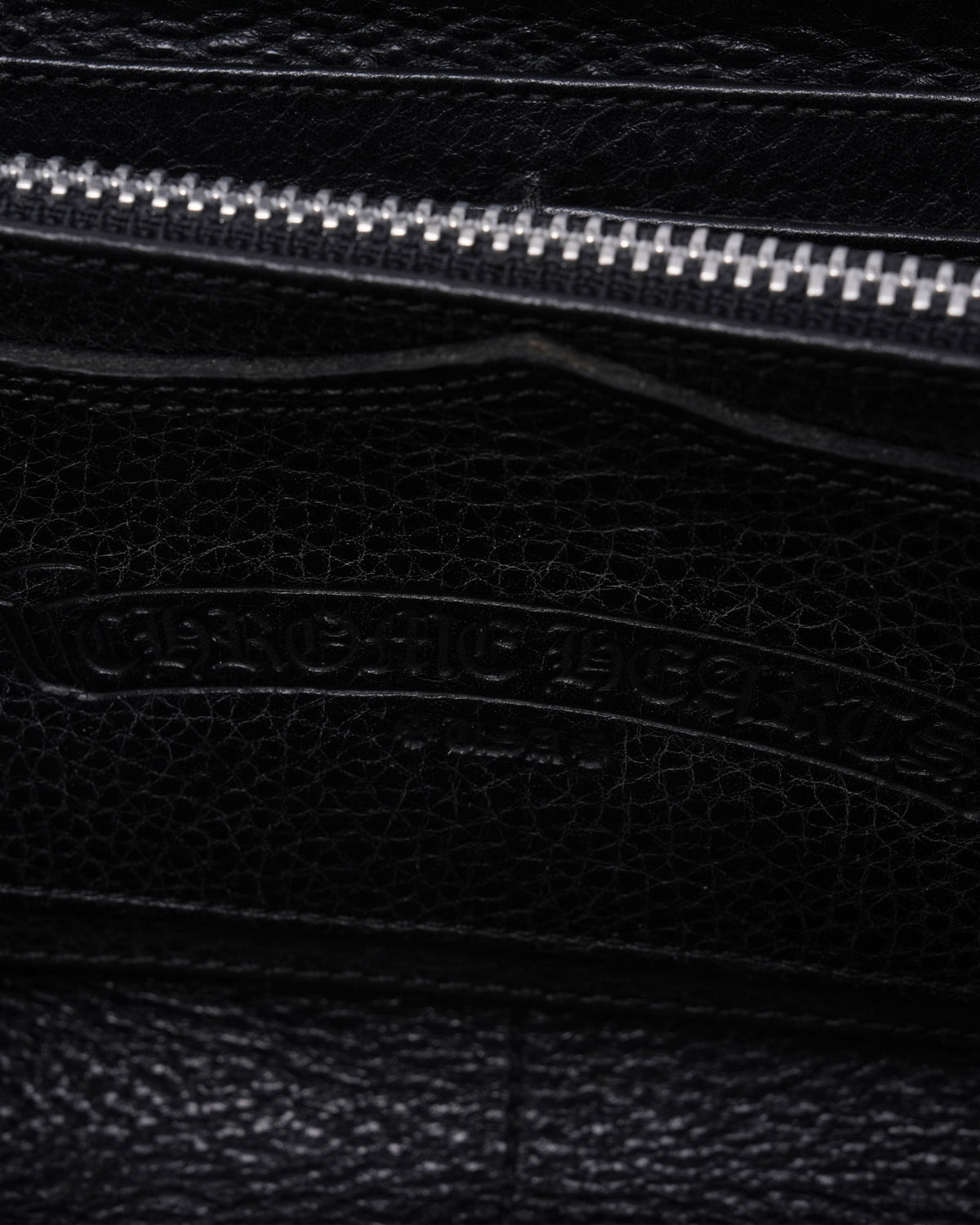 Multicolor Cross Patch Zip Wallet