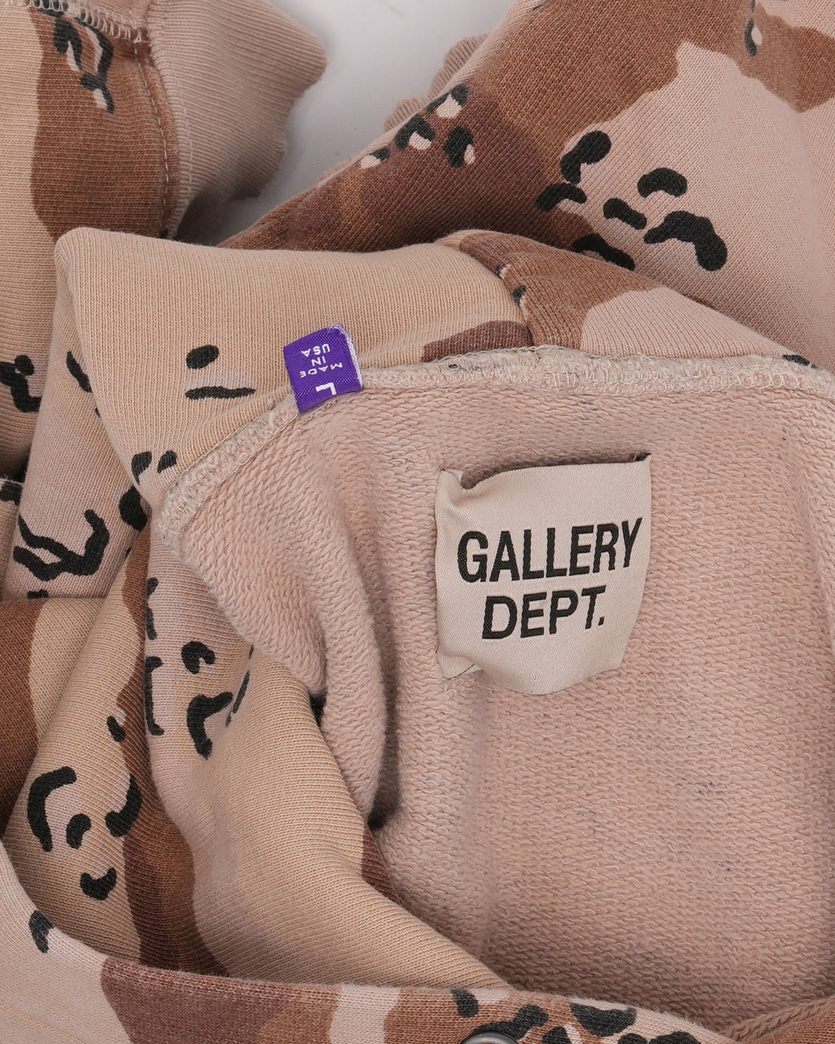 Camouflage Logo Hoodie