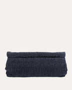 Gaufré Denim Clutch