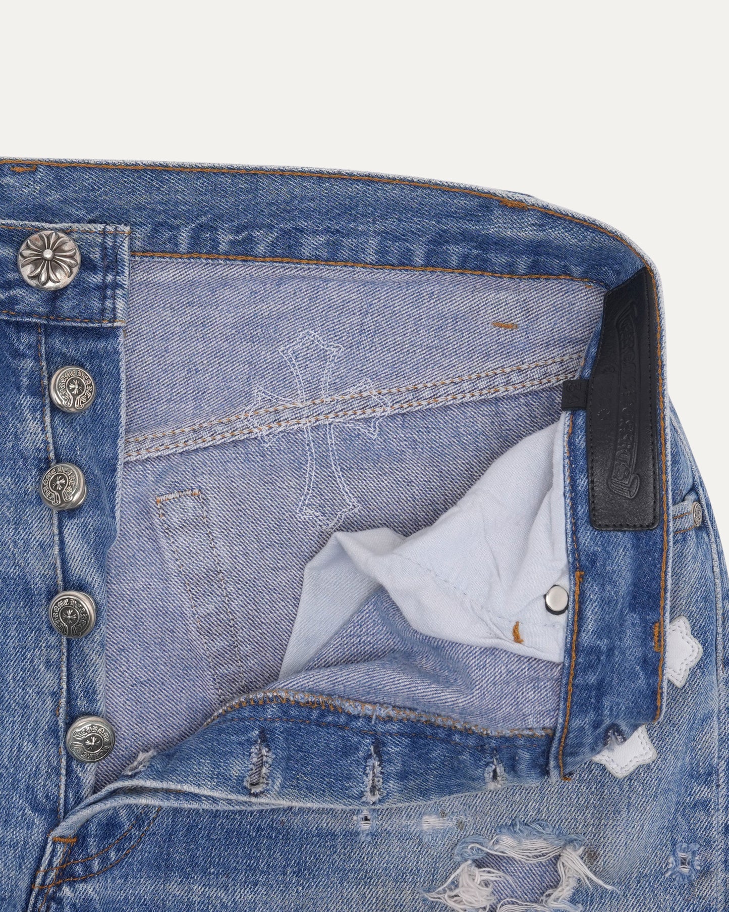 Levi's 501 Cross Patch Jeans