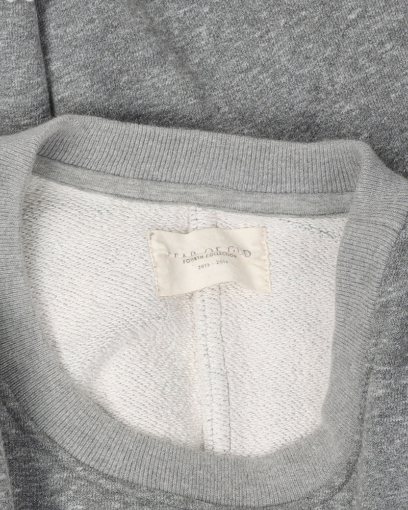 Fourth Collection Raw Hem Sweatshirt