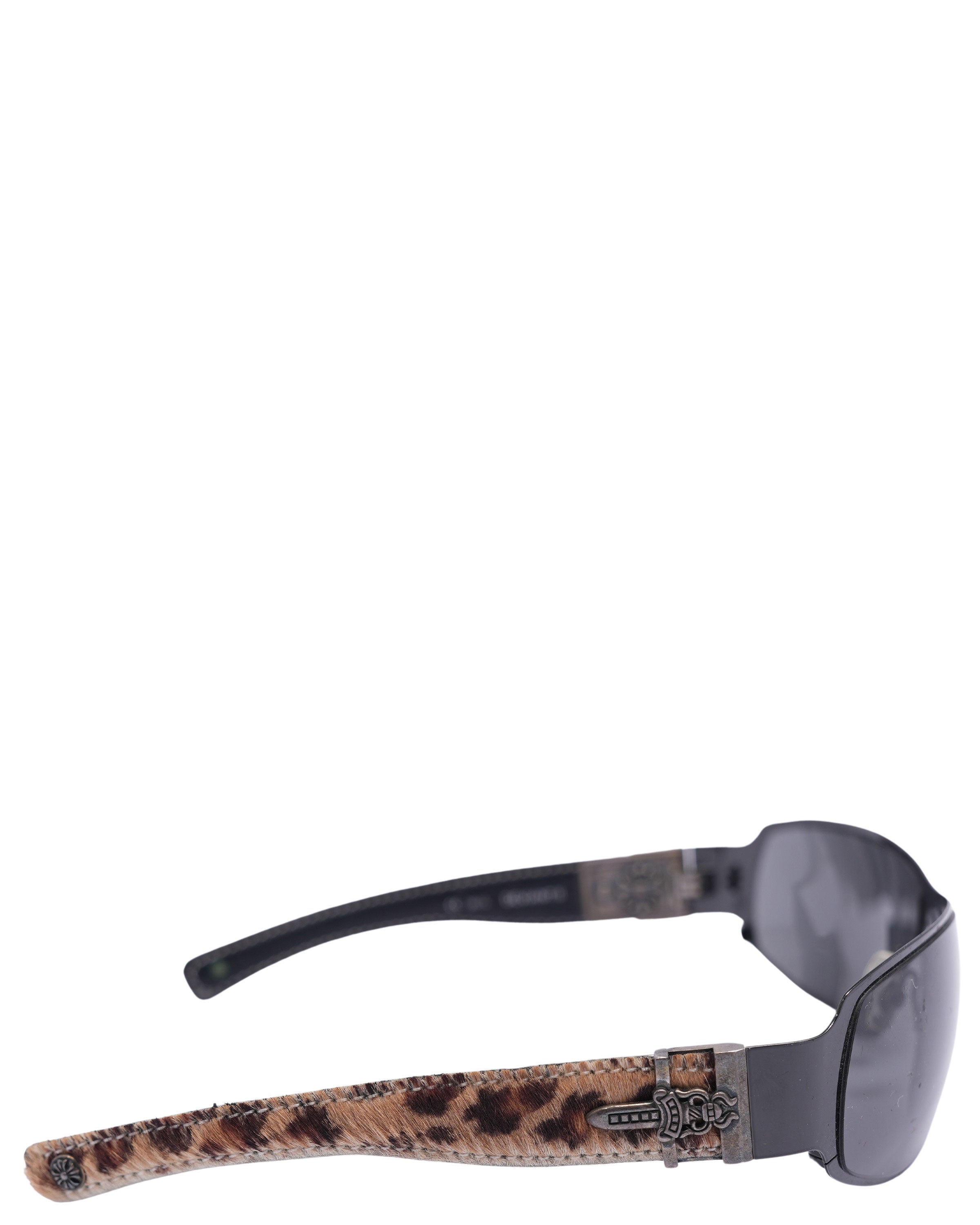 Deviant II Leopard Sunglasses