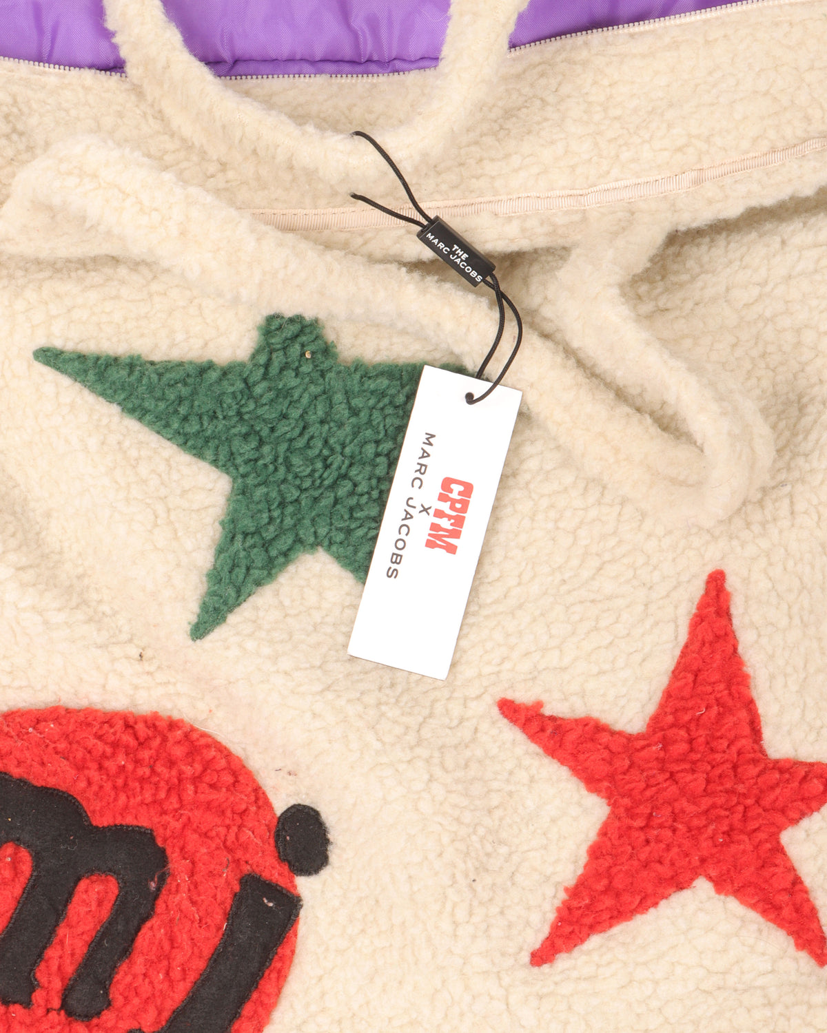 Marc Jacobs Fleece Tote Bag