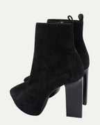 Suede Platform Vika Ankle Boots