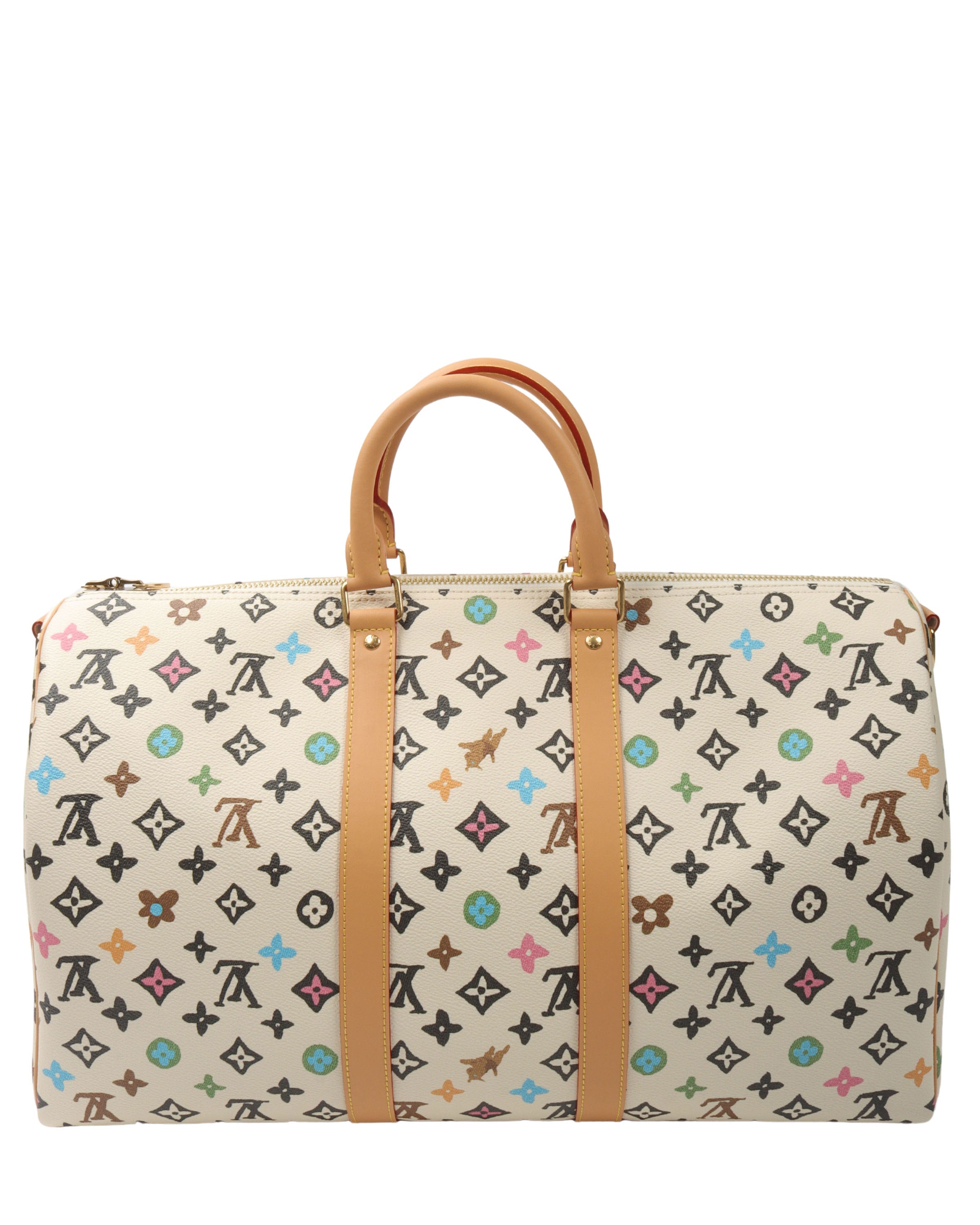 Tyler, the Creator Keepall Bandouliere 45 Vanilla Craggy Monogram