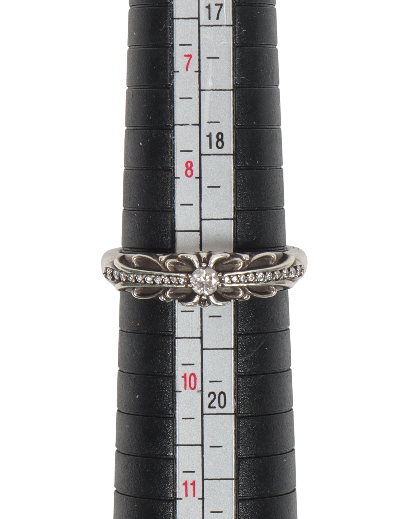 Diamond Mini Fleur Ring