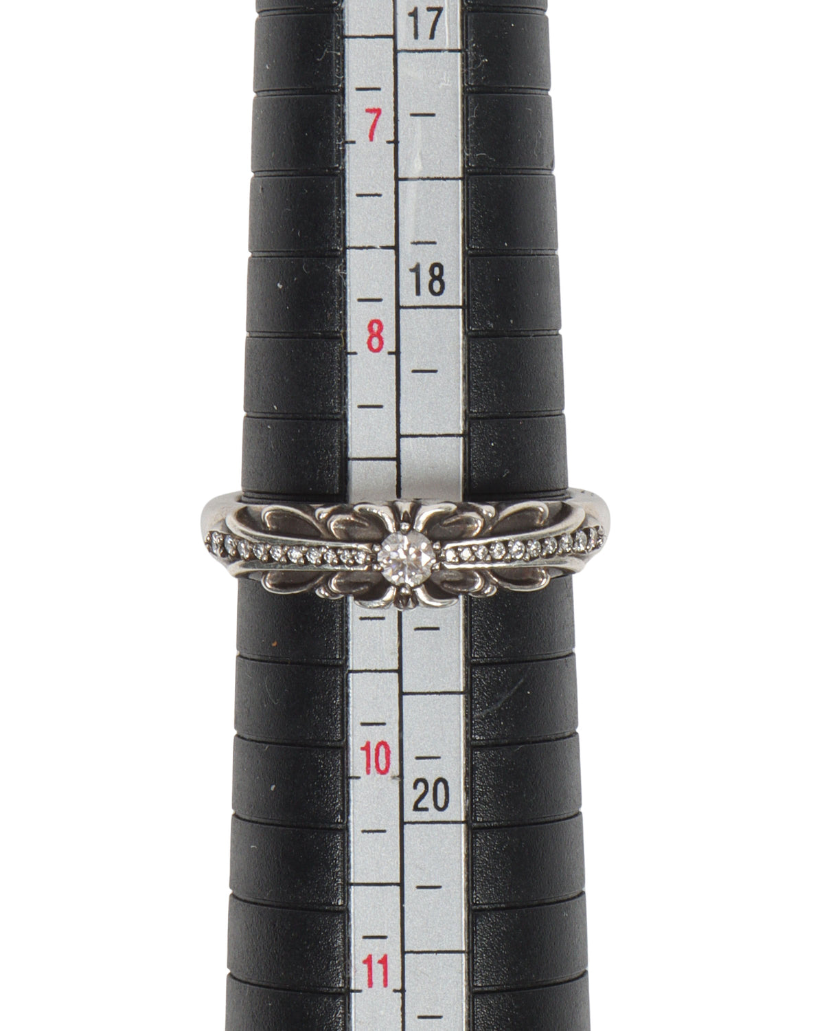 Diamond Mini Fleur Ring