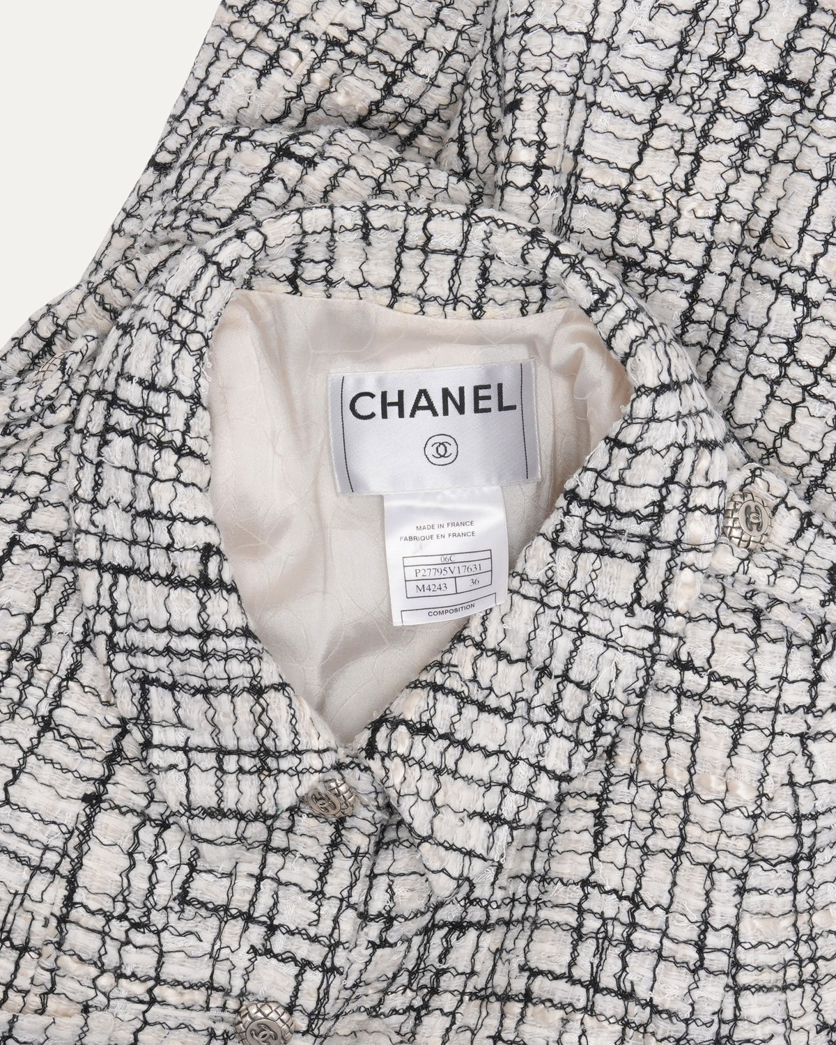 Tweed Long Jacket