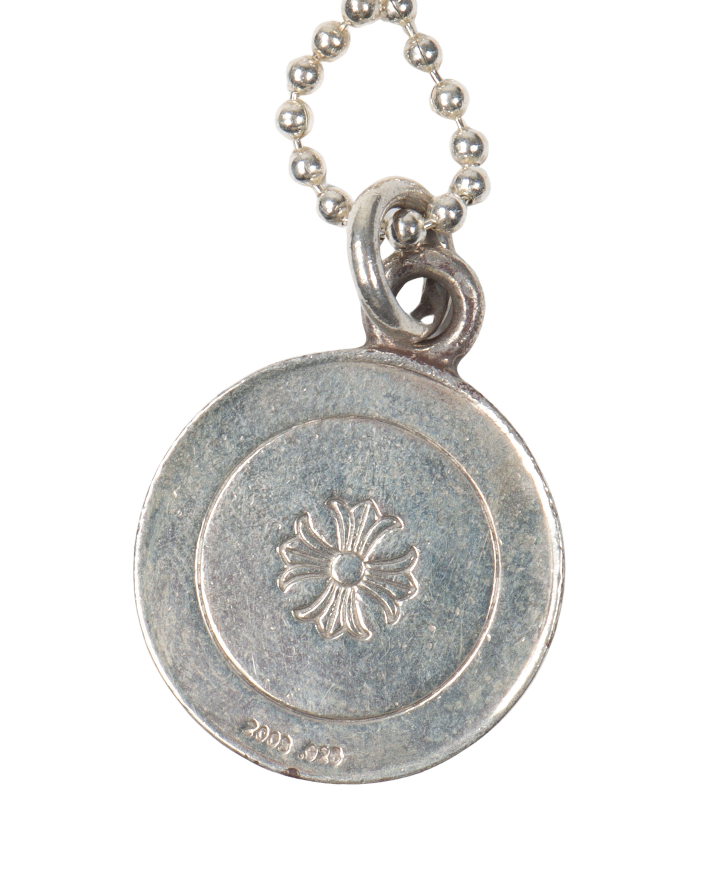 Small Medallion Pendant w/ Chain