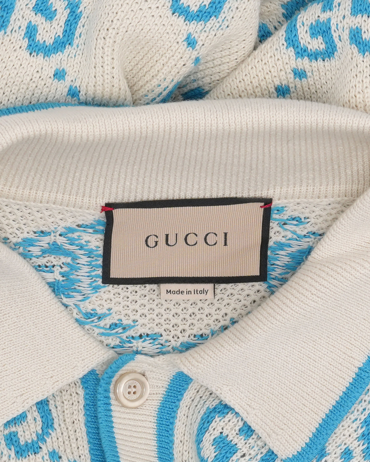 Monogram Knit Polo