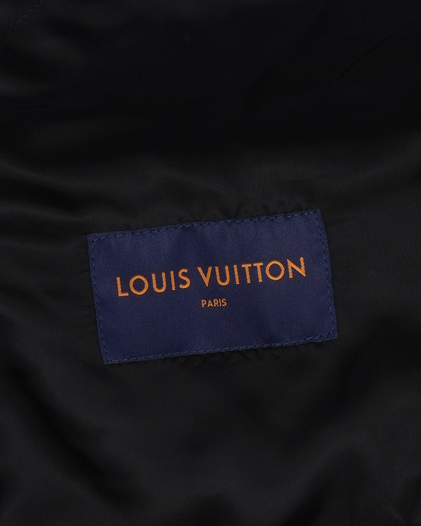 Frequency Embroidered Leather Jacket