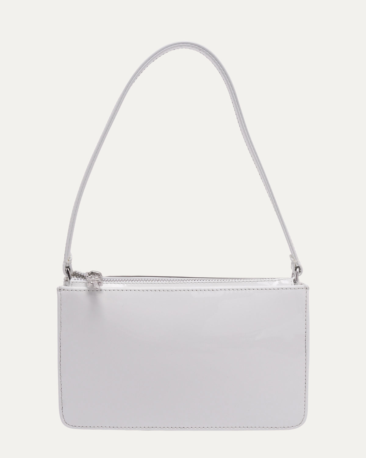 Patent Leather Cemetery Cross Patch Night Bag