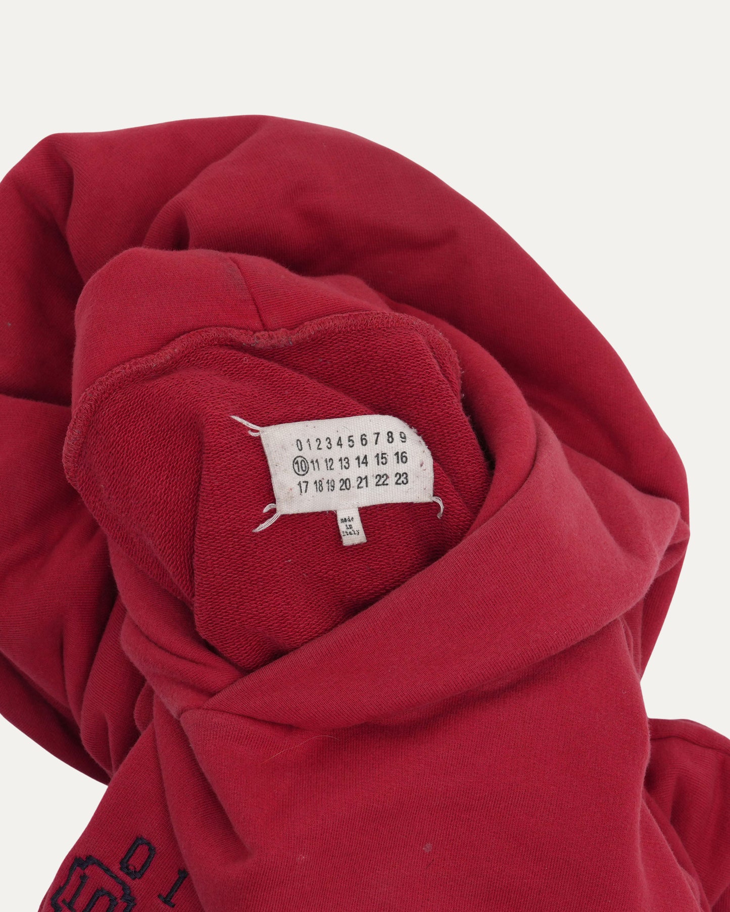 Oversized Logo-Embroidered Loopback Hoodie