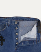 Levis 501 Cross Patch Jeans