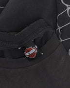 Harley Davidson Black Widow Spider Web Chicago Long Sleeve T-Shirt
