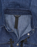 Cross Patch Denim Work Dog Shirt
