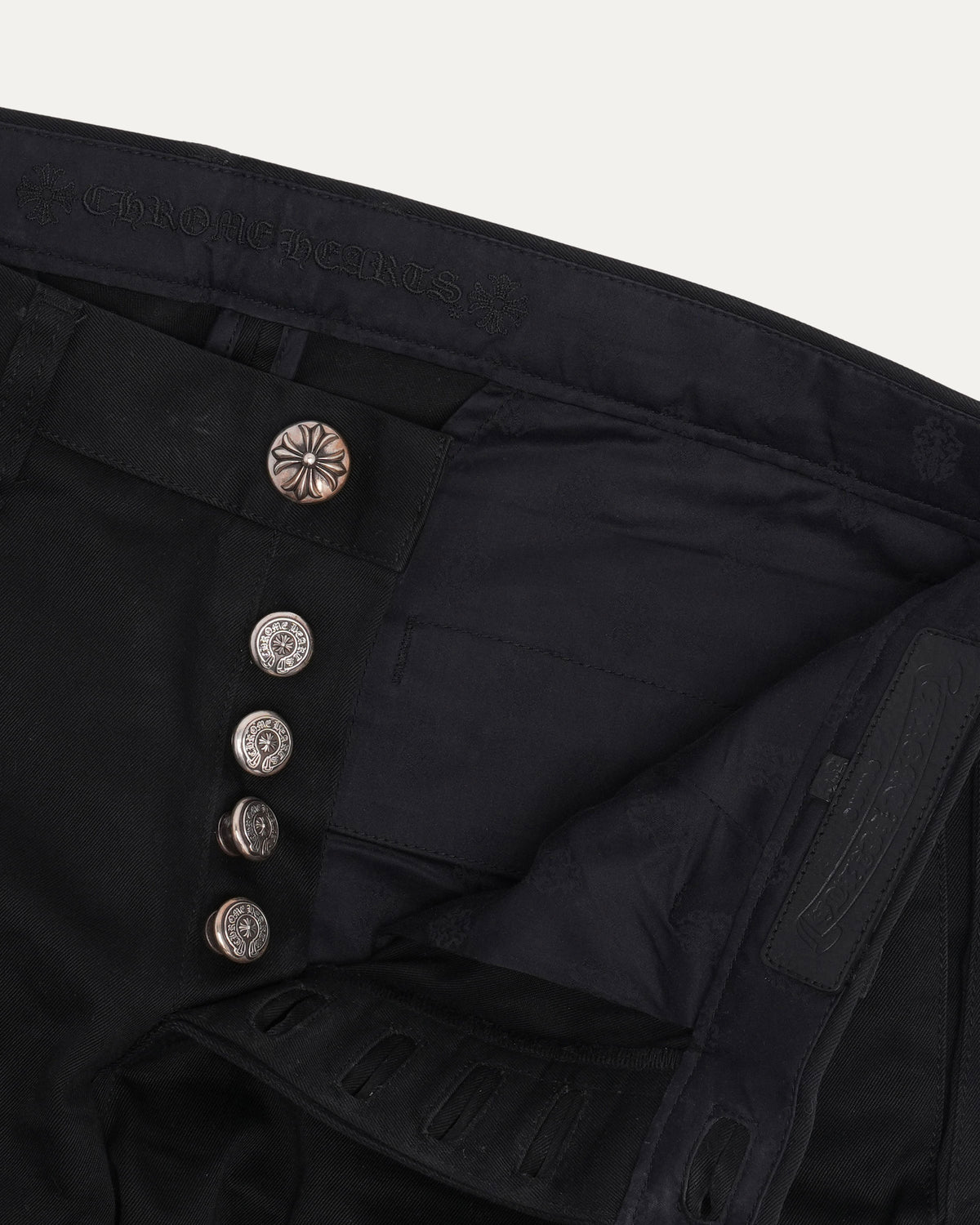 Camouflage Cross Patch Chino Pants