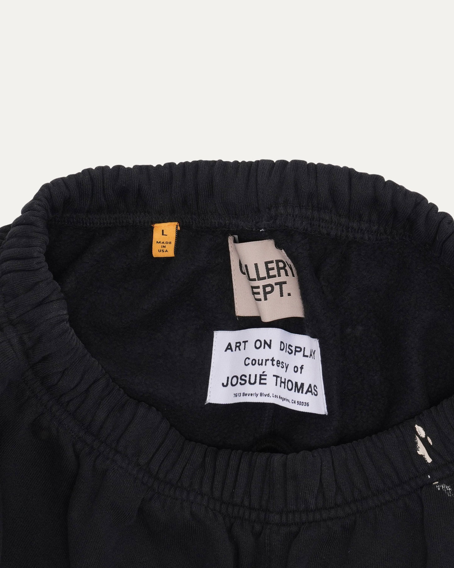 Paint Splatter La Flare Sweatpants