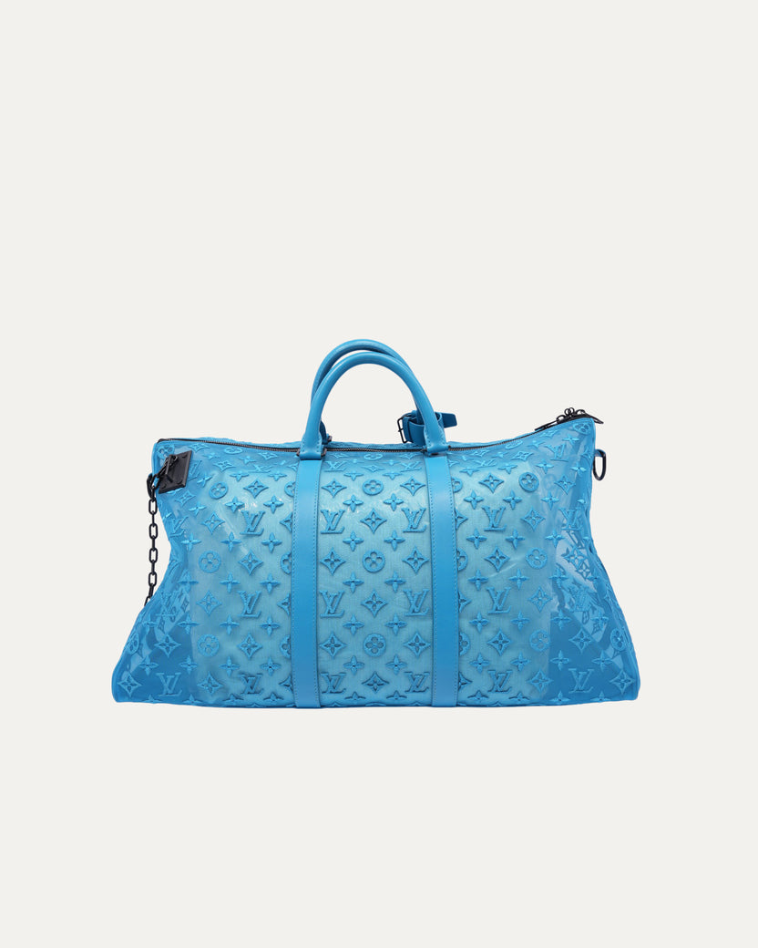 Monogram Mesh Keepall Triangle Bandoulière 50 (2020)