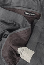 Pattern Wool Trousers
