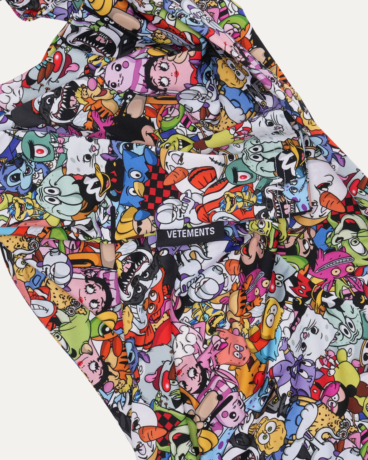 Cartoon Character Mini Dress