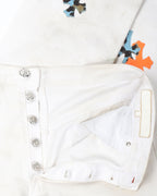 Saint Barts. Exclusive Levi's Cross Patch Jeans