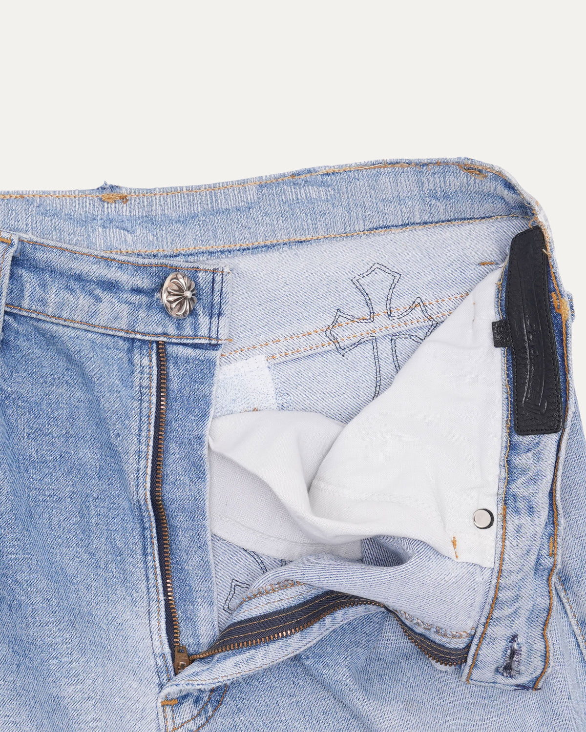 Cross Patch Levis Orange Tab 517 Jeans