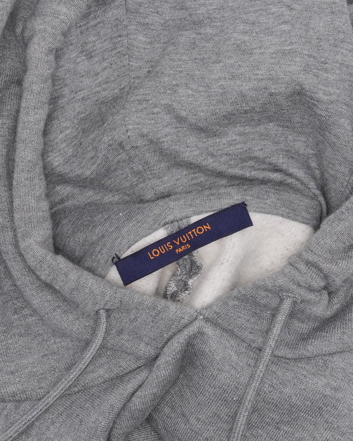 Monogram Circle Cut Hoodie