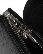 Leather Fleur de Lis Mini Bag