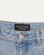 Light Wash Flared Jeans