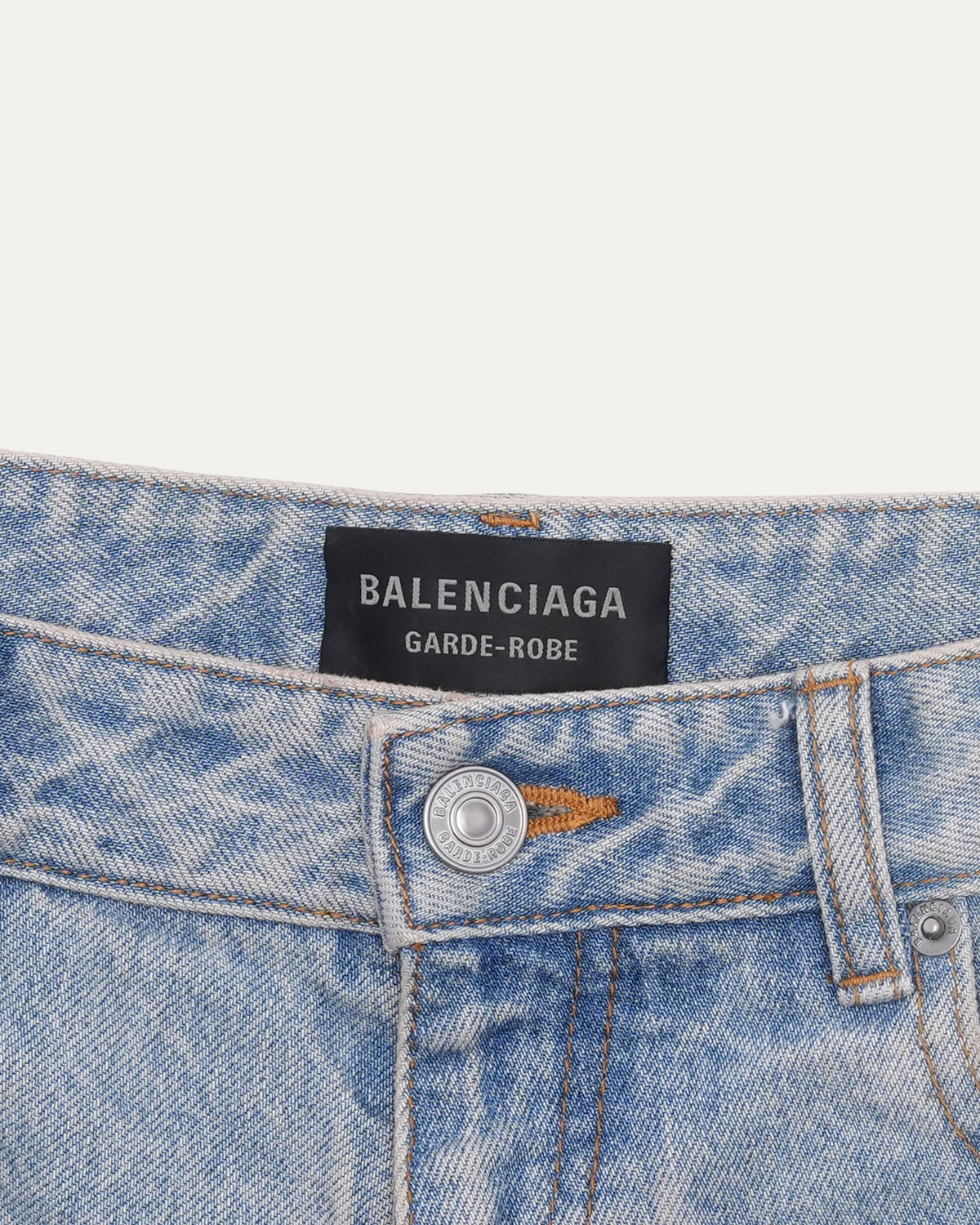Light Wash Flared Jeans