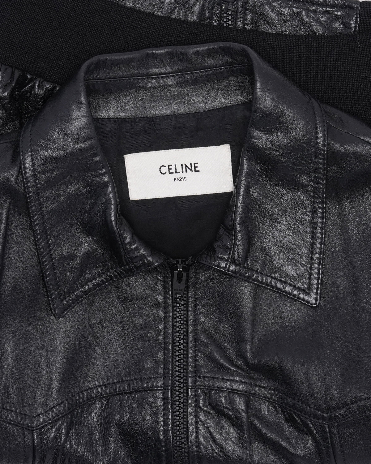 Leather Blouson