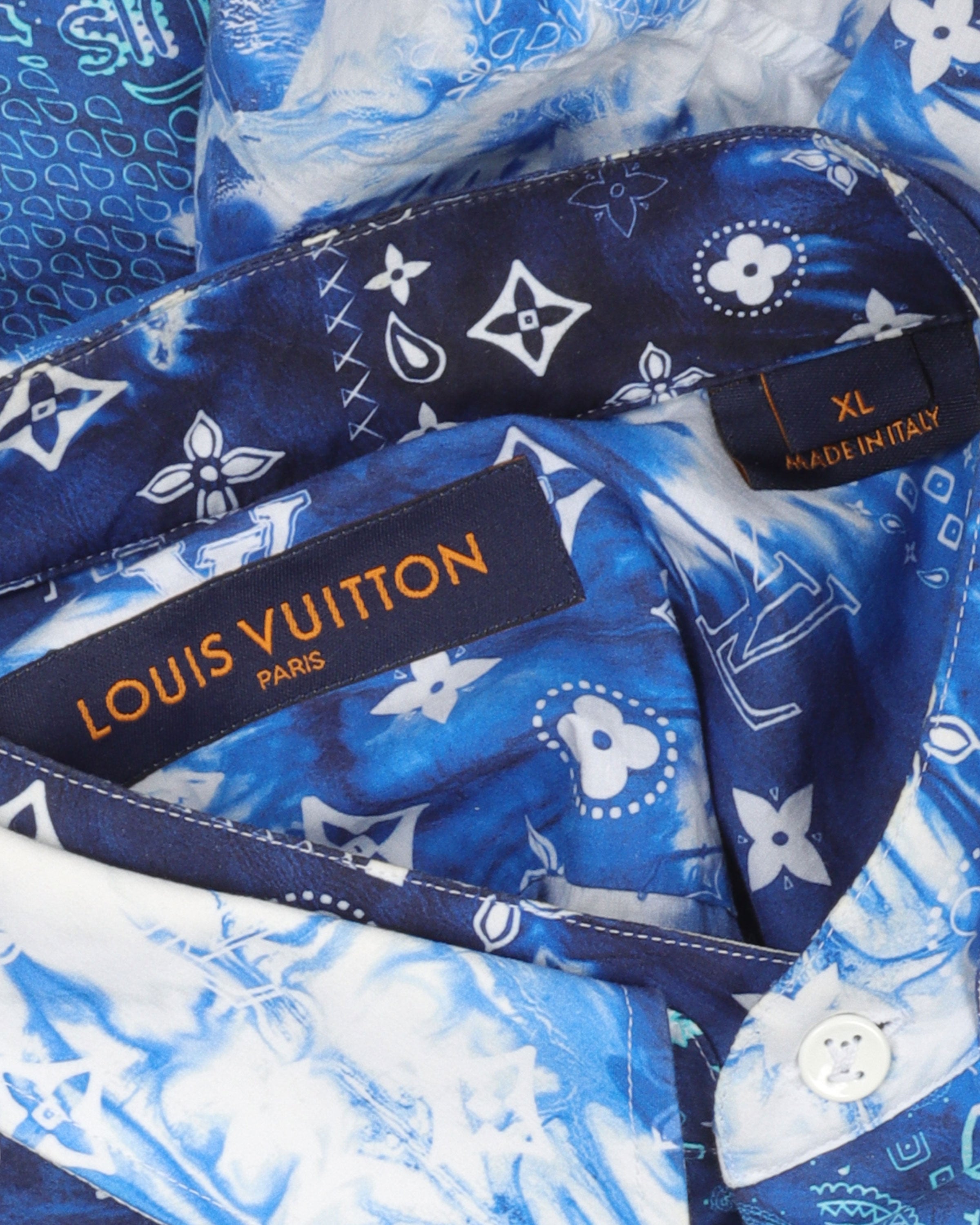 Shop Louis Vuitton MONOGRAM 2022-23FW Button-down Paisley Monogram
