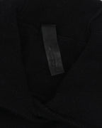 Cross Patch Cashmere Cropped Hooded Sweater