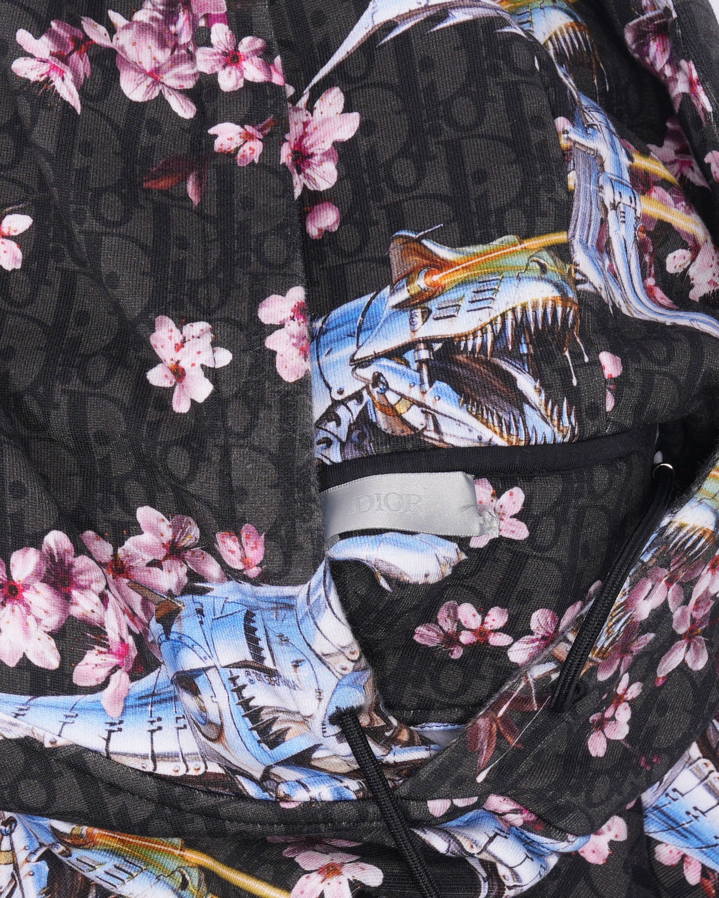 Sorayama Floral Print Hoodie