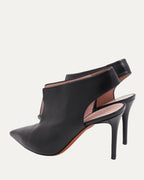 V-Neck Slingback Pumps