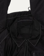 Contrast Stitch Nylon Blouson Jacket